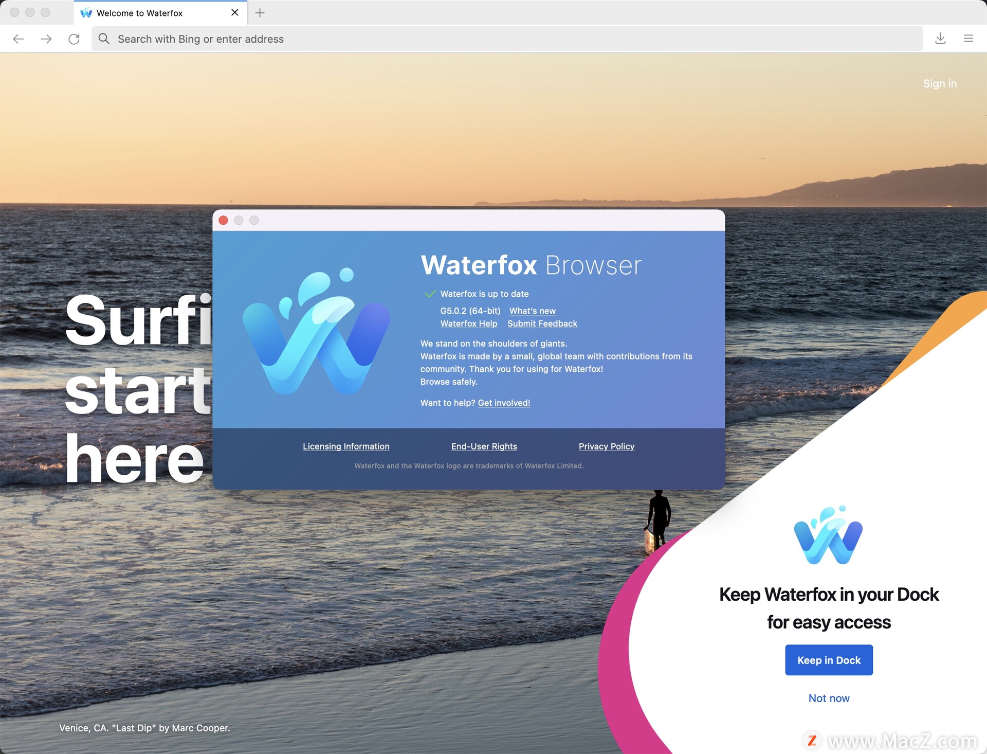 waterfox mac版下载-Waterfox for Mac(水狐浏览器)- Mac下载插图1