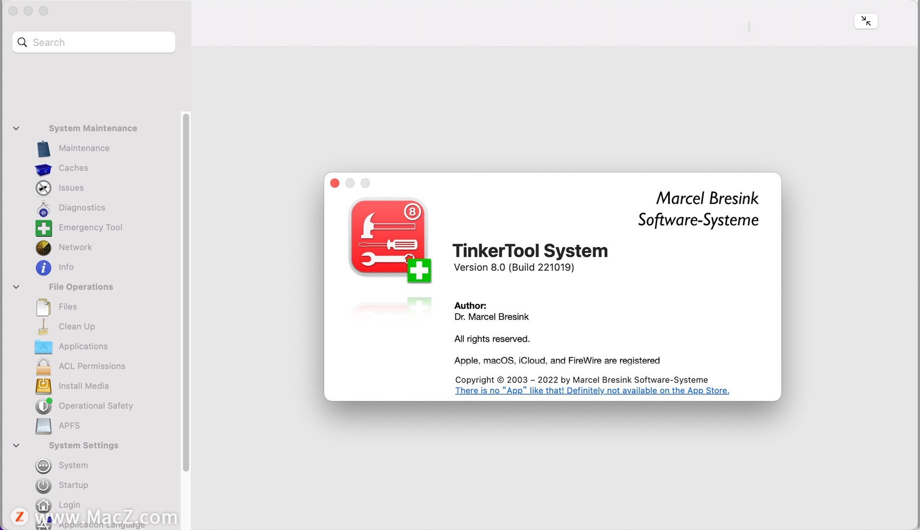 TinkerTool System mac破解版-TinkerTool System for Mac( Mac系统设置维护工具)- Mac下载插图1