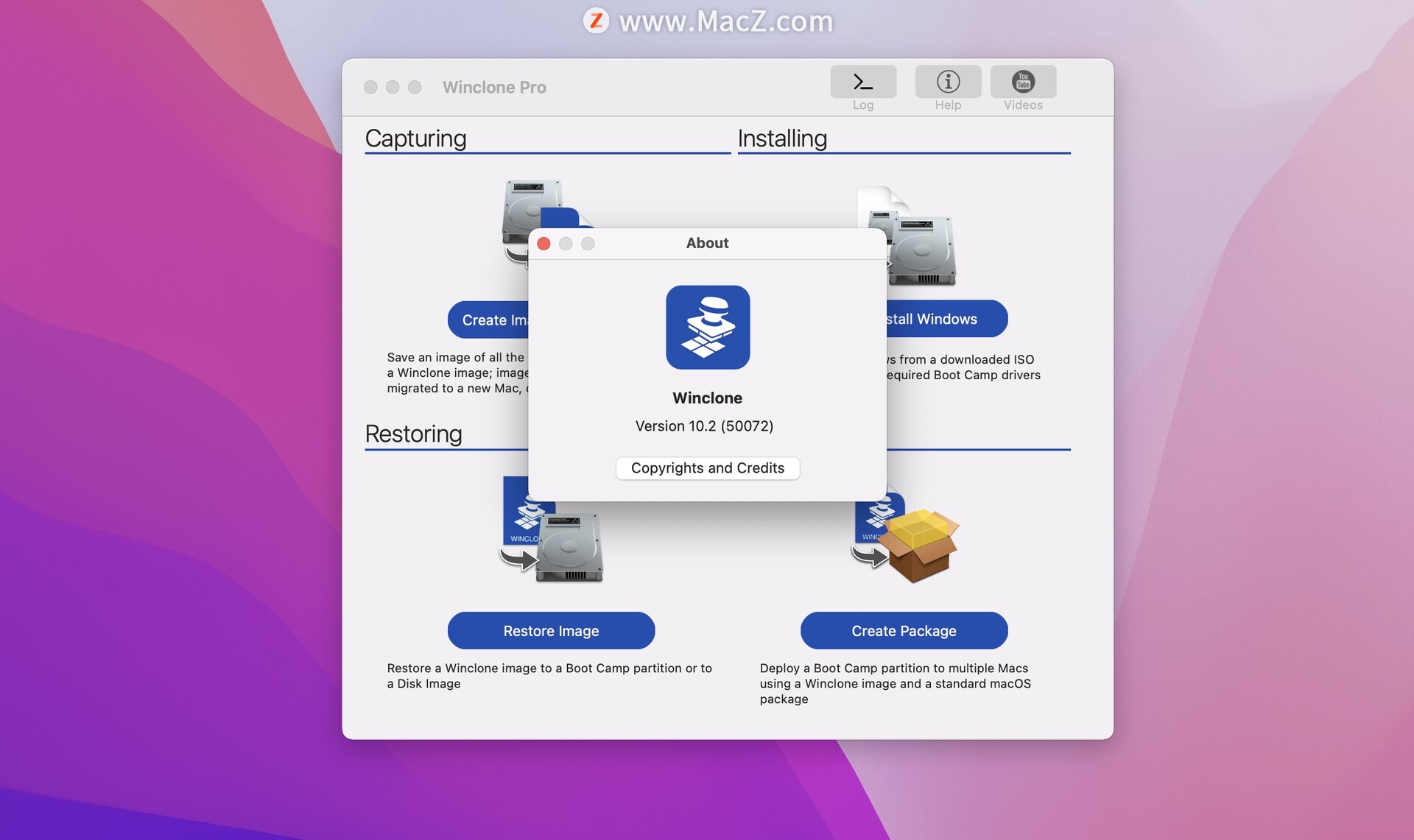 Winclone pro 10破解版-Winclone pro 10 for mac(Boot Camp分区备份还原工具) – Mac下载插图1