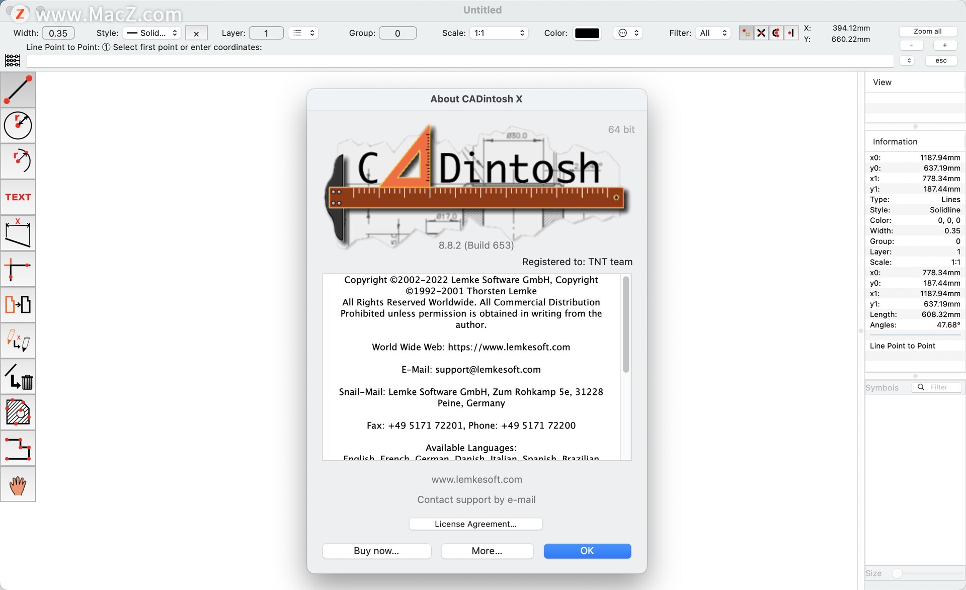 CADintosh X mac版-CADintosh X for mac (CAD绘图软件)- Mac下载插图1