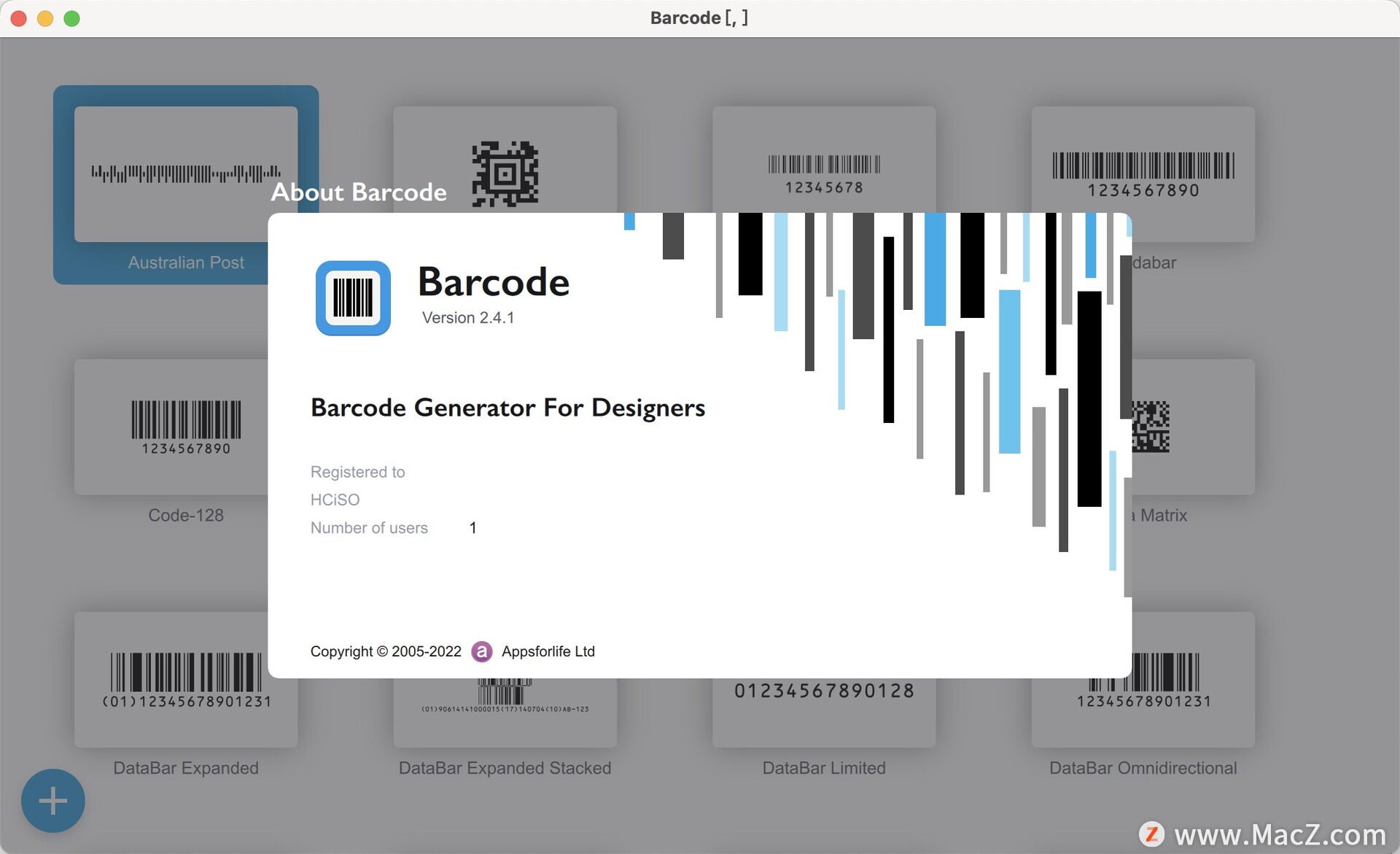 barcode mac破解版-Barcode for Mac(条形码生成器) – Mac下载插图1