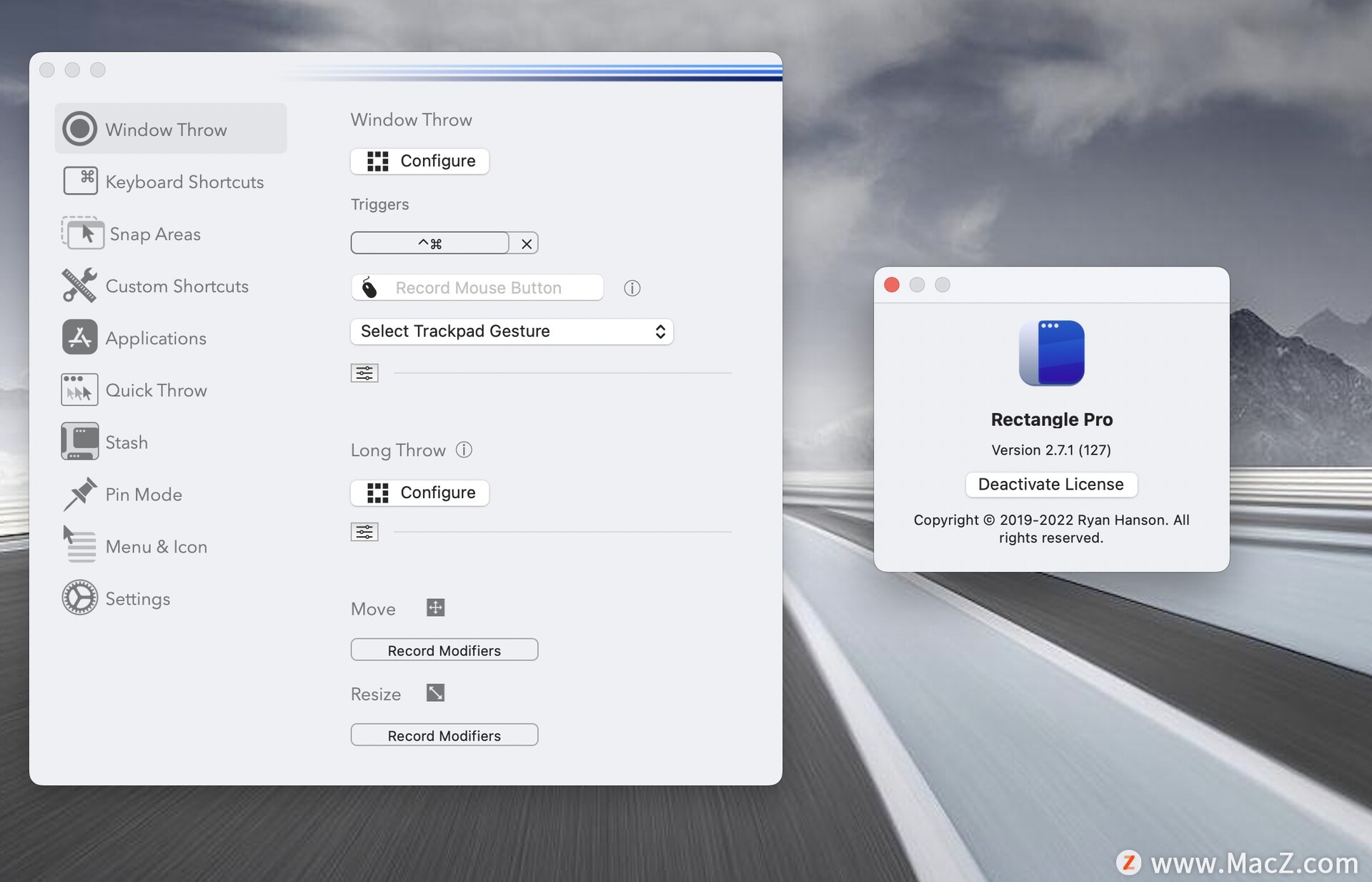 Hookshot Mac破解版-Rectangle Pro for Mac(窗口布局增强工具)- Mac下载插图1