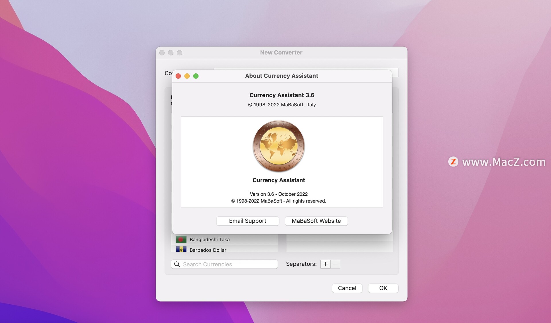 Currency Assistant破解版-Currency Assistant for Mac(货币转换计算器)- Mac下载插图1