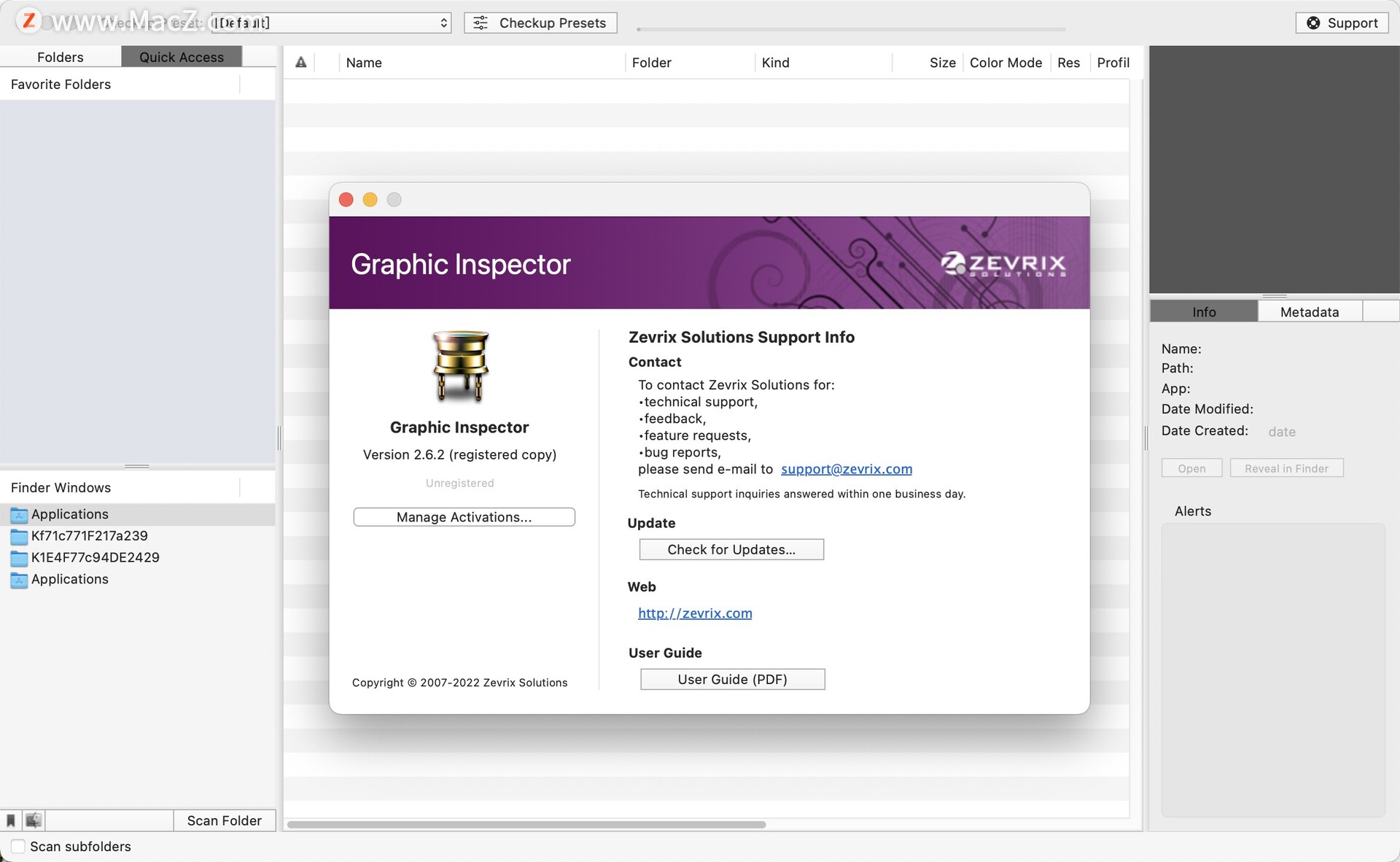 graphic inspector mac破解版-Graphic Inspector for mac(直观的图片查看器) – Mac下载插图1