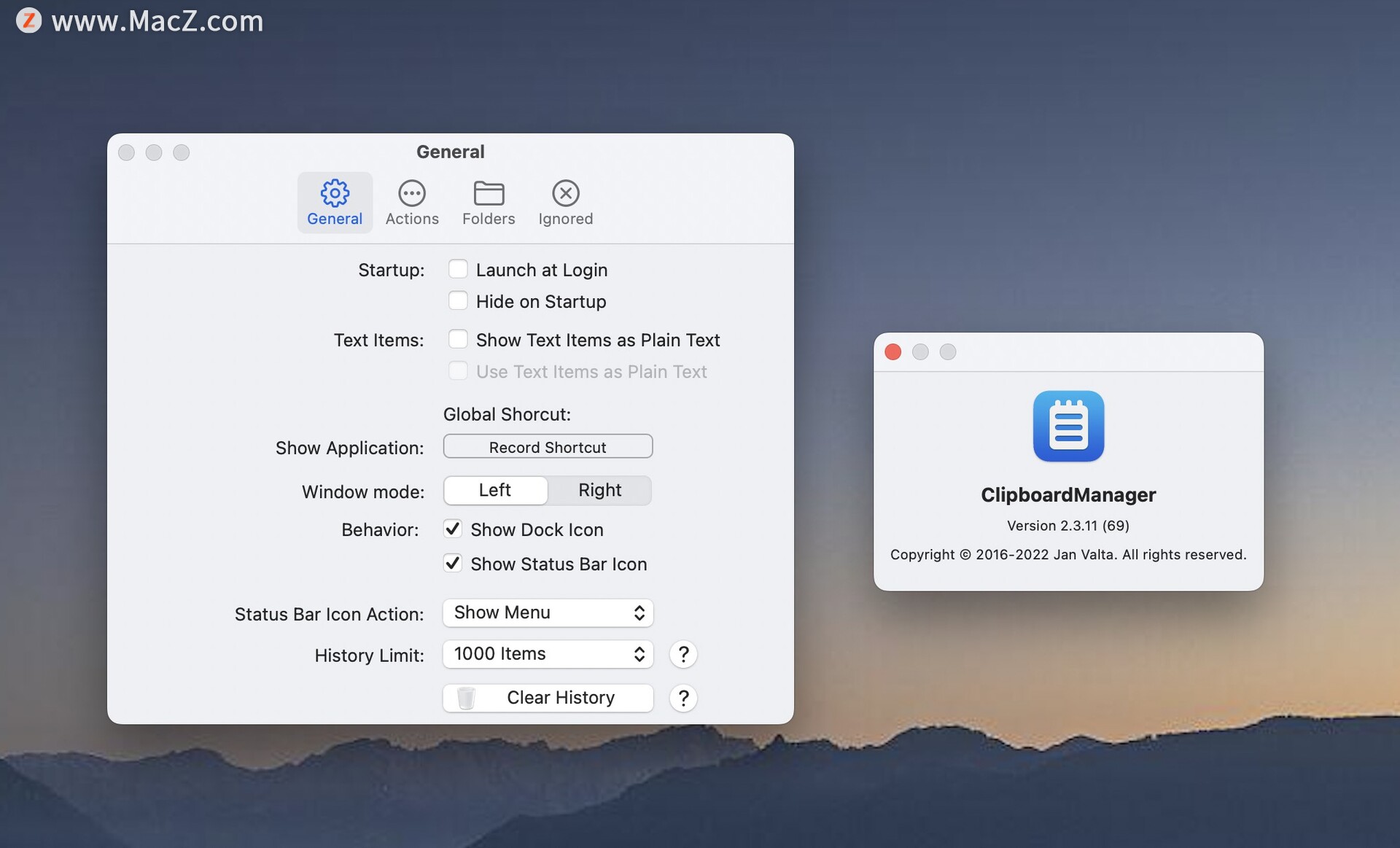 ClipboardManager for Mac下载-ClipboardManager for Mac(剪贴板历史记录管理器)- Mac下载插图1