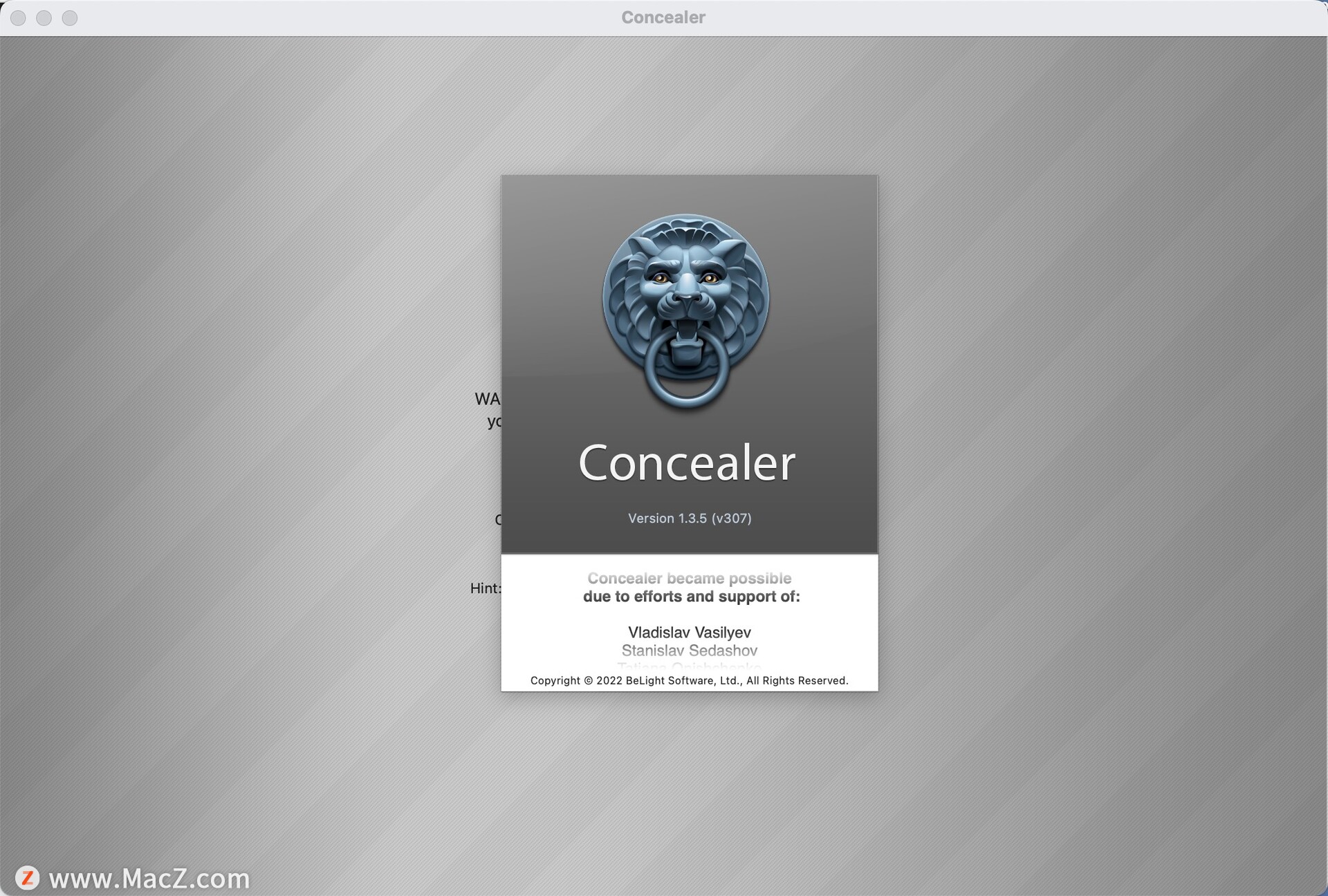 Concealer Mac破解版-Concealer for Mac(文件信息加密工具)- Mac下载插图1