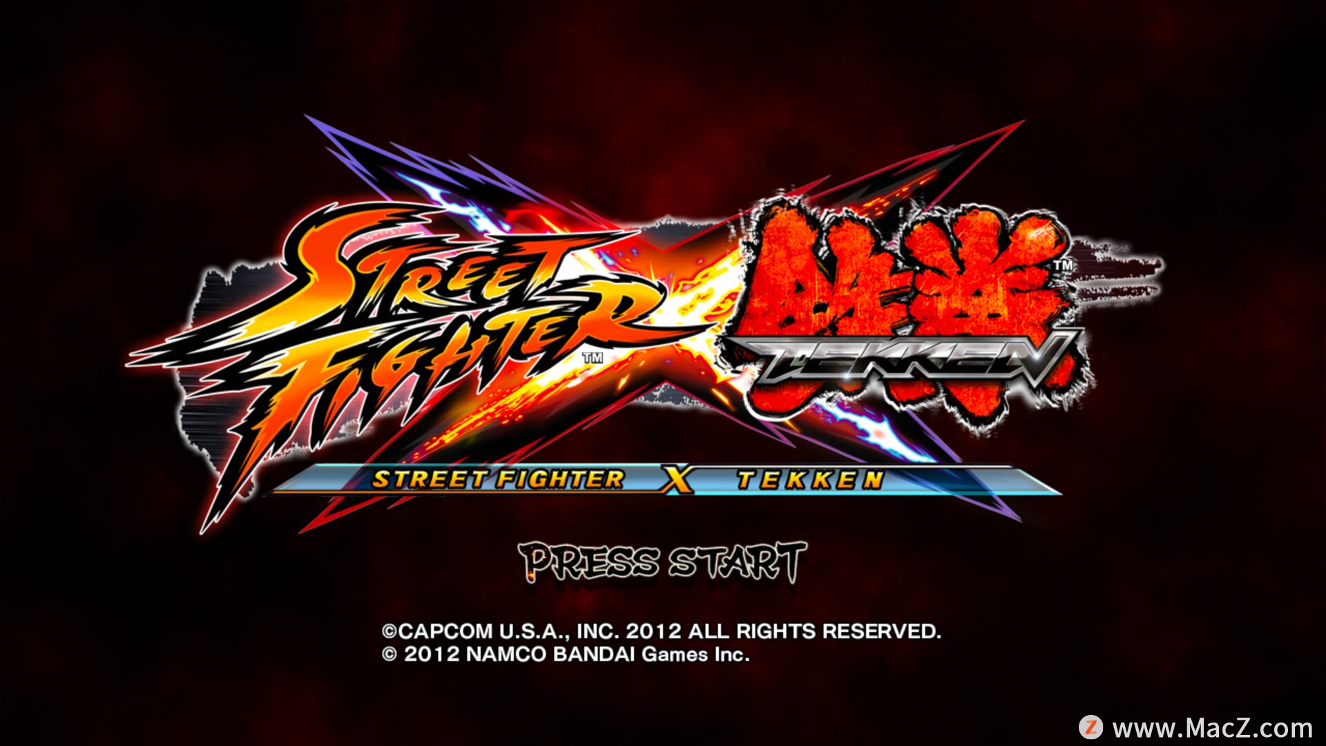 街头霸王X铁拳 Street Fighter X Tekken for Mac(经典格斗类游戏)