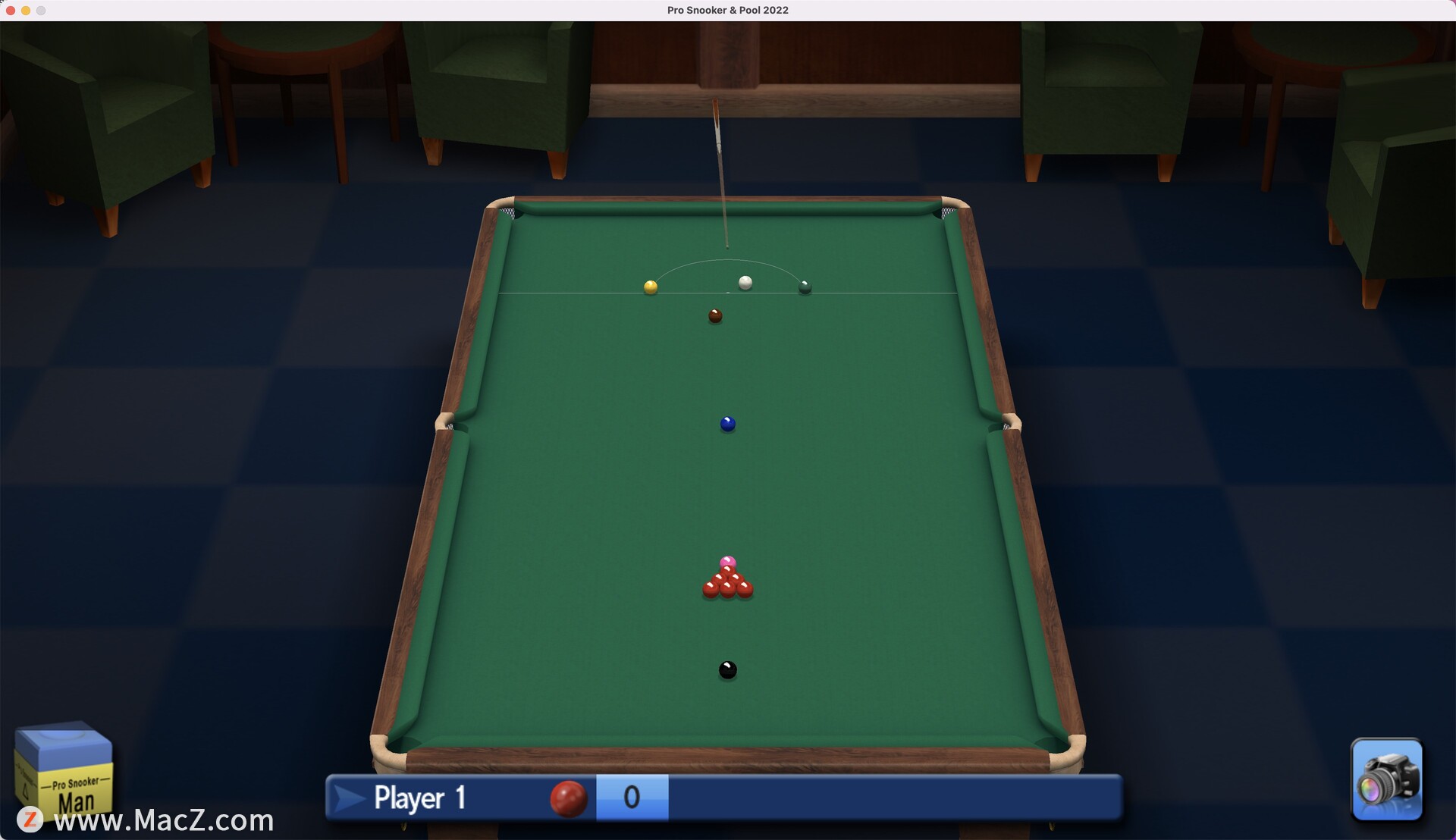 职业斯诺克2024 Pro Snooker & Pool 2024+ for Mac v1.41 英文原生版-SeeMac