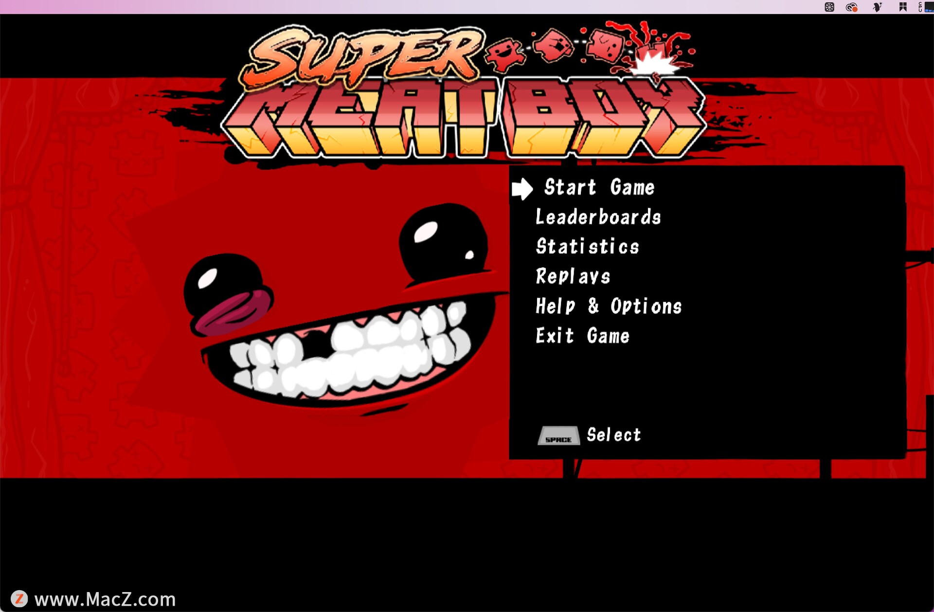 超级男孩Super Meat Boy for mac(有趣的涂鸦动作游戏)