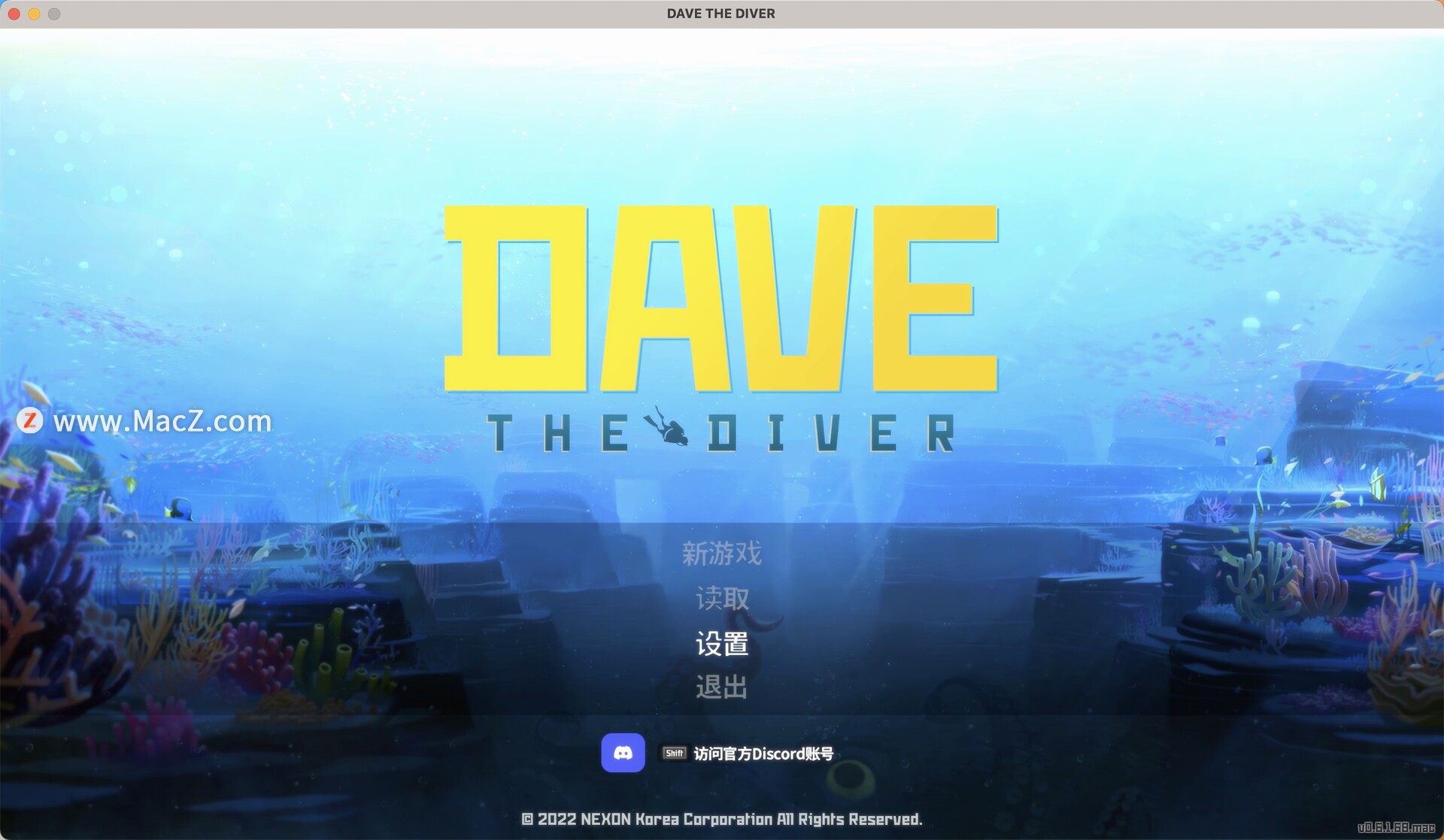 潜水员戴夫Dave The Diver for mac(海洋冒险游戏)