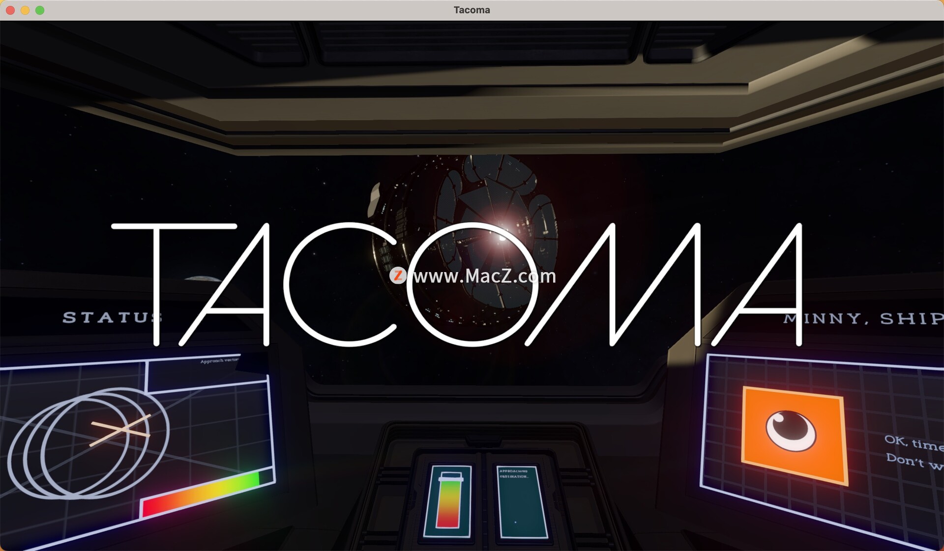 塔科马 Tacoma for mac(叙事型科幻探险游戏) 2.54 GB 简体中文