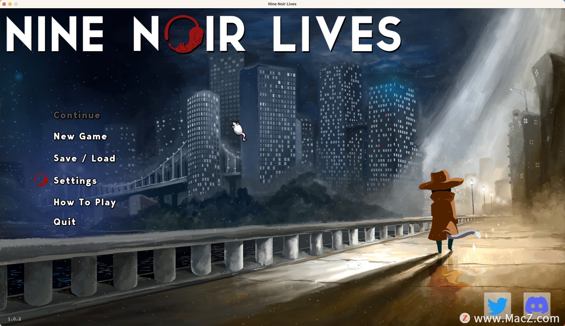 猫城迷案Nine Noir Lives Mac(冒险解谜游戏) 