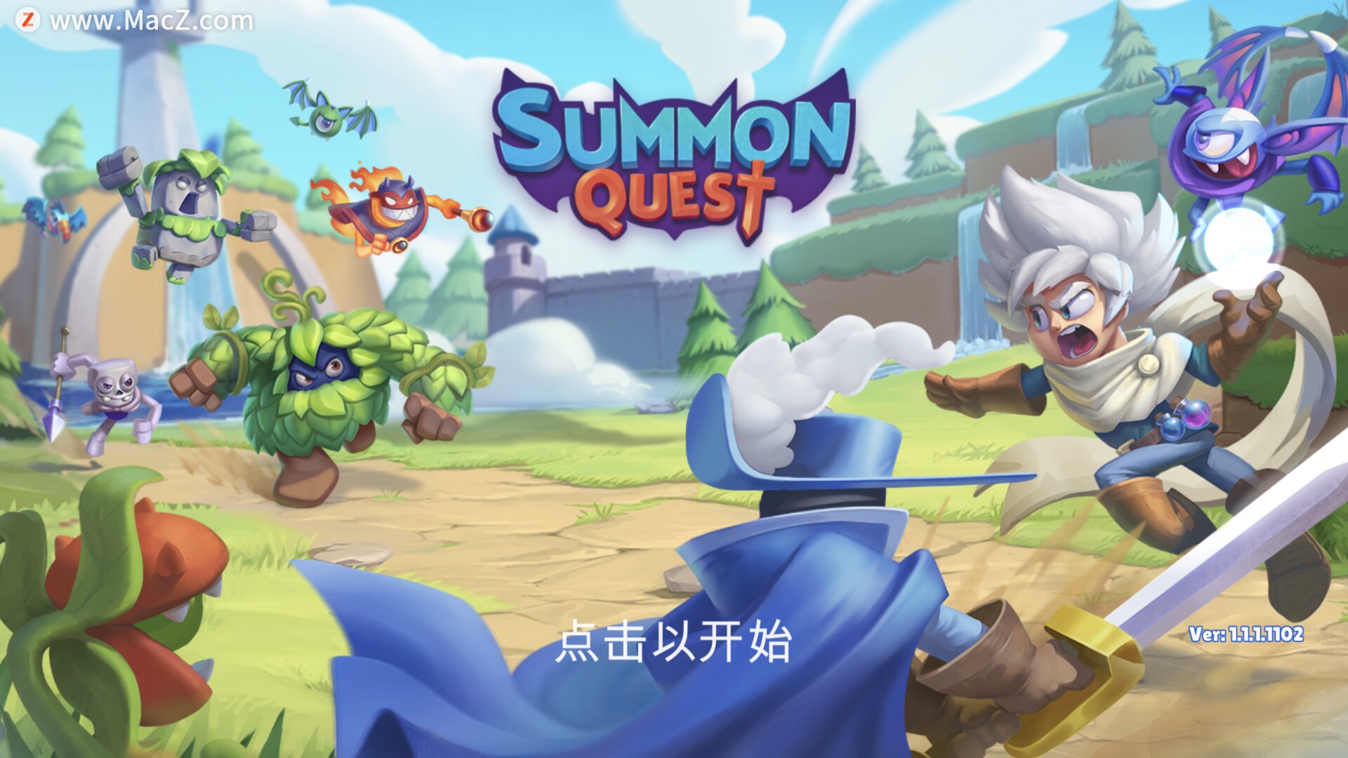 勇士召唤Summon Quest for mac(动作冒险游戏) 581.74 MB 简体中文