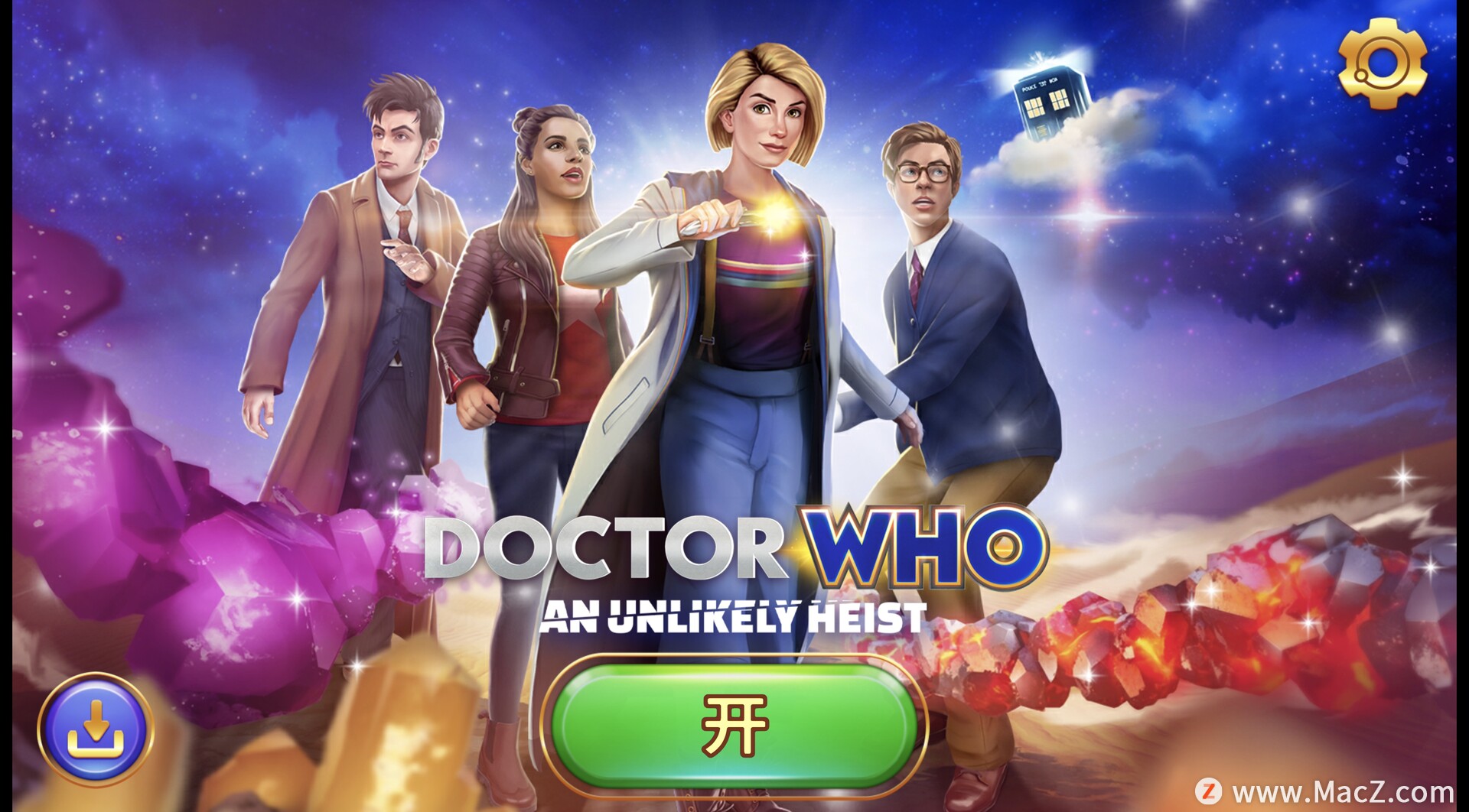 神秘博士：不可能的抢劫Doctor Who: An Unlikely Heist for Mac(科幻冒险游戏) 1.69 GB 简体中文
