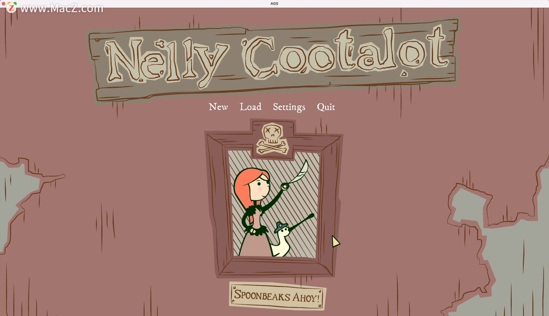 Nelly是个女海盗 for mac(点击式冒险游戏)