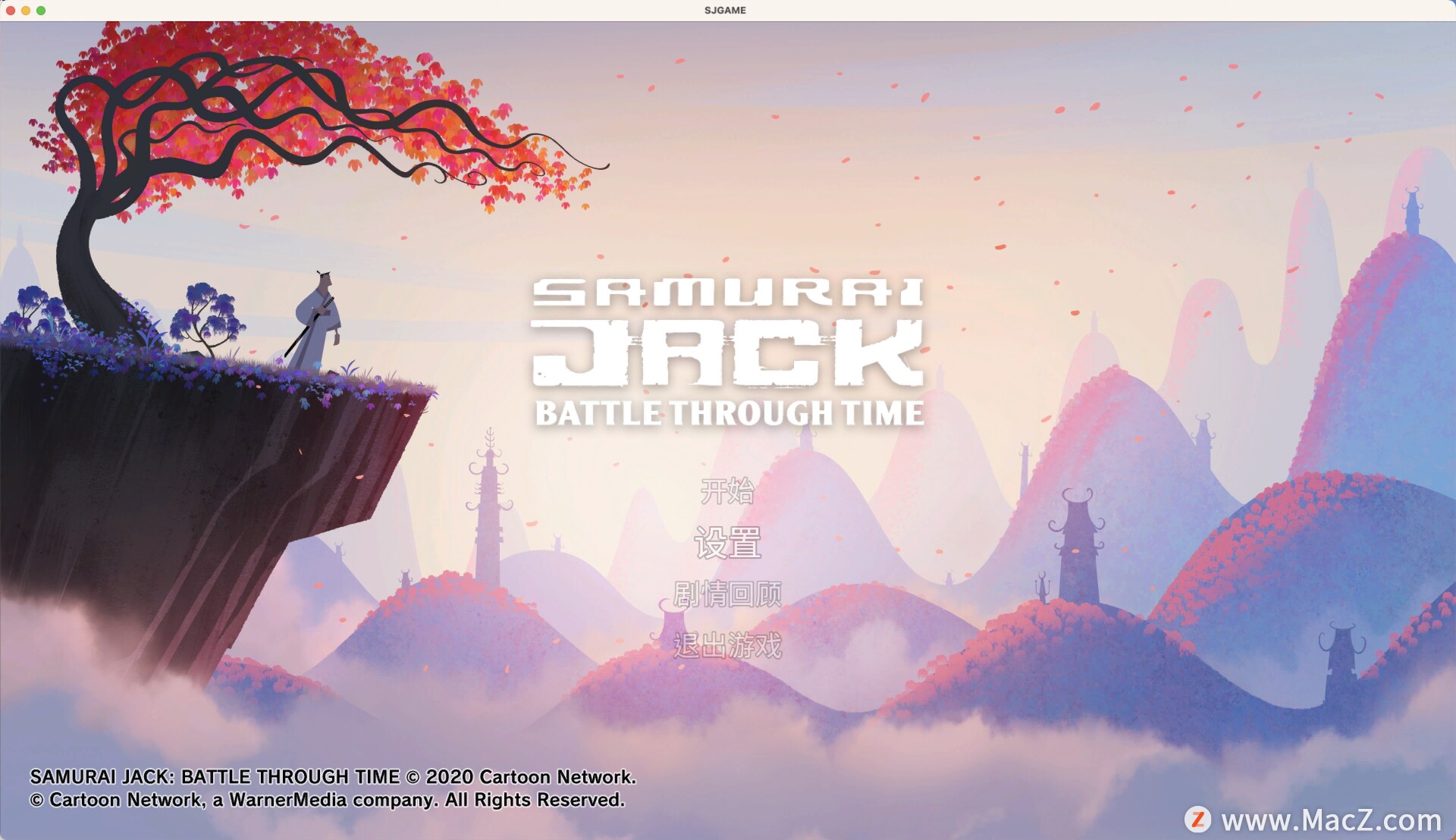 武士杰克Samurai Jack for Mac(3D动作冒险游戏)  4.58 GB 简体中文