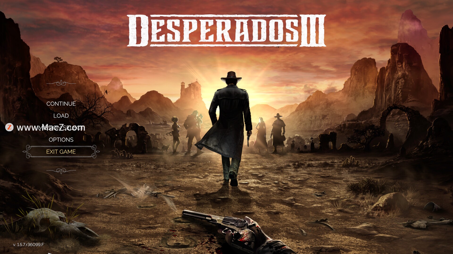 赏金奇兵3 Desperados III for mac(RTT潜入类游戏)