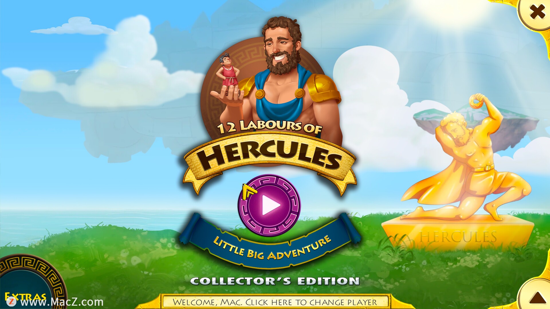 12 Labours of Hercules XV Collectors Edition for mac(赫拉克勒斯XV的12项劳动：小小大冒险)