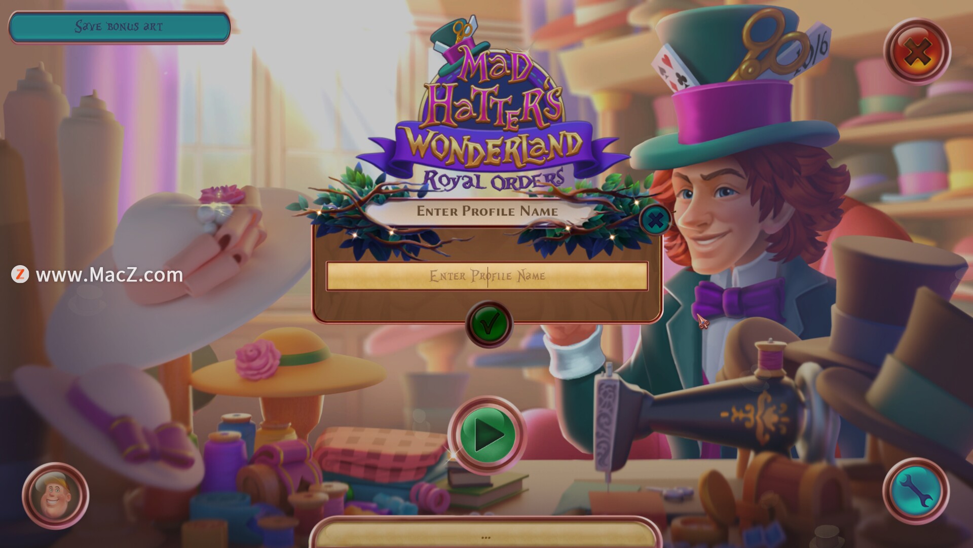 疯帽匠的仙境Mad Hatters Wonderland Royal Orders CE for mac