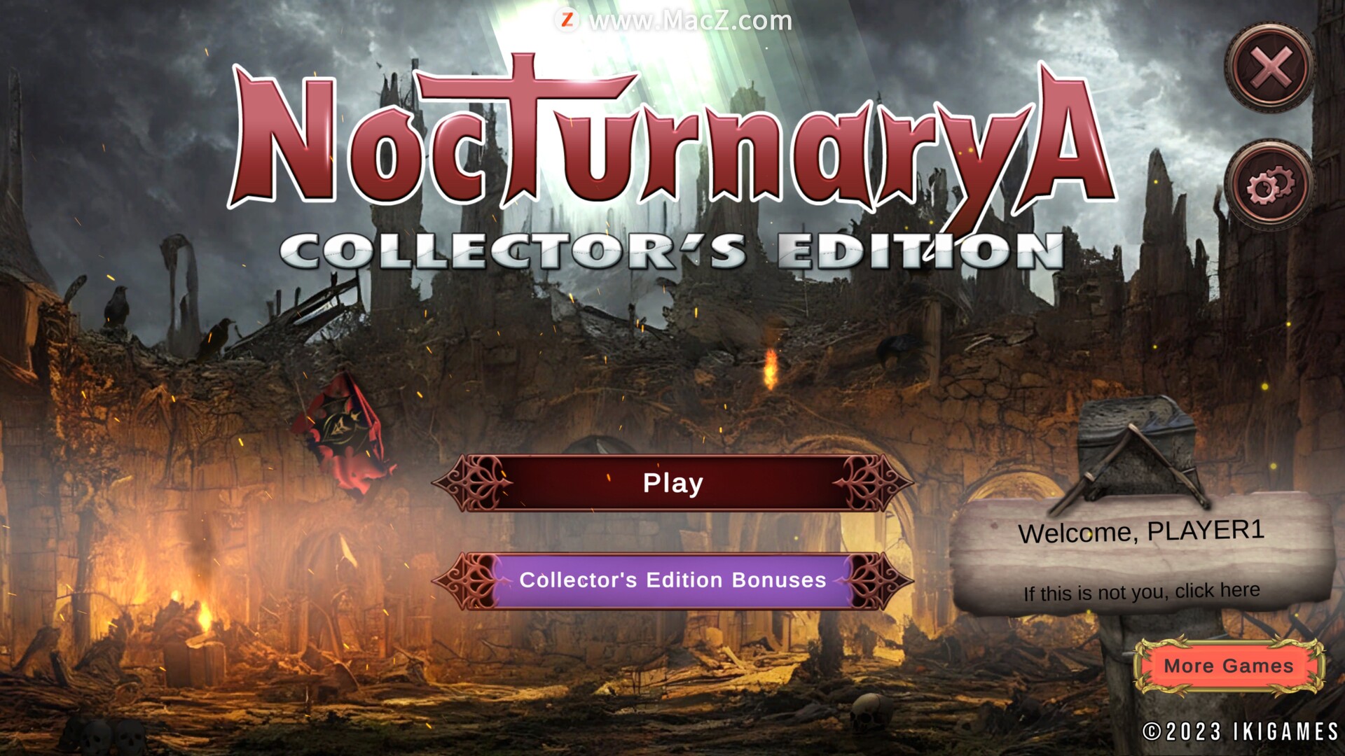Nocturnarya Collector‘s Edition for mac(冒险游戏)