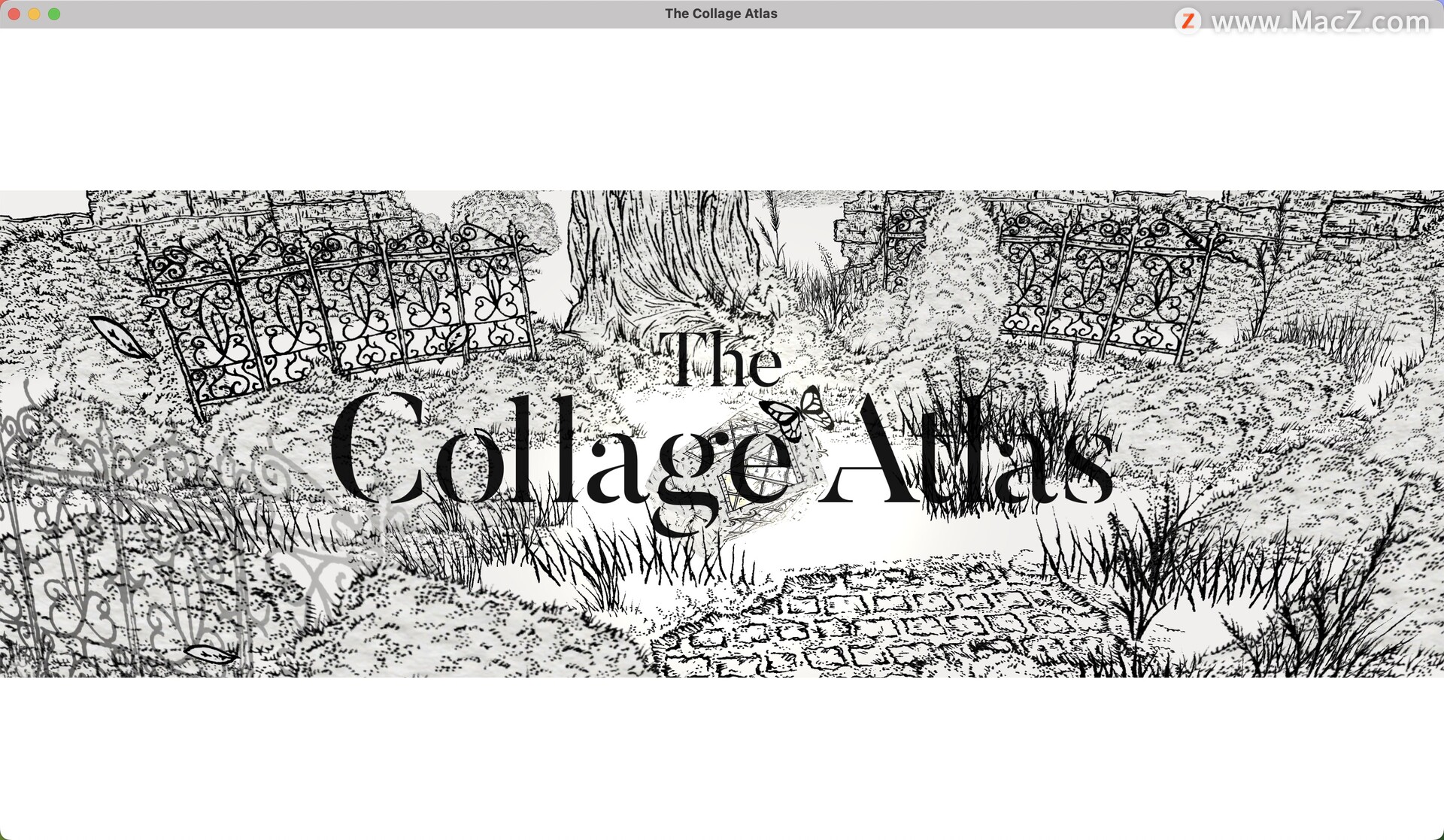 The Collage Atlas for  mac(拼贴画手绘游戏)