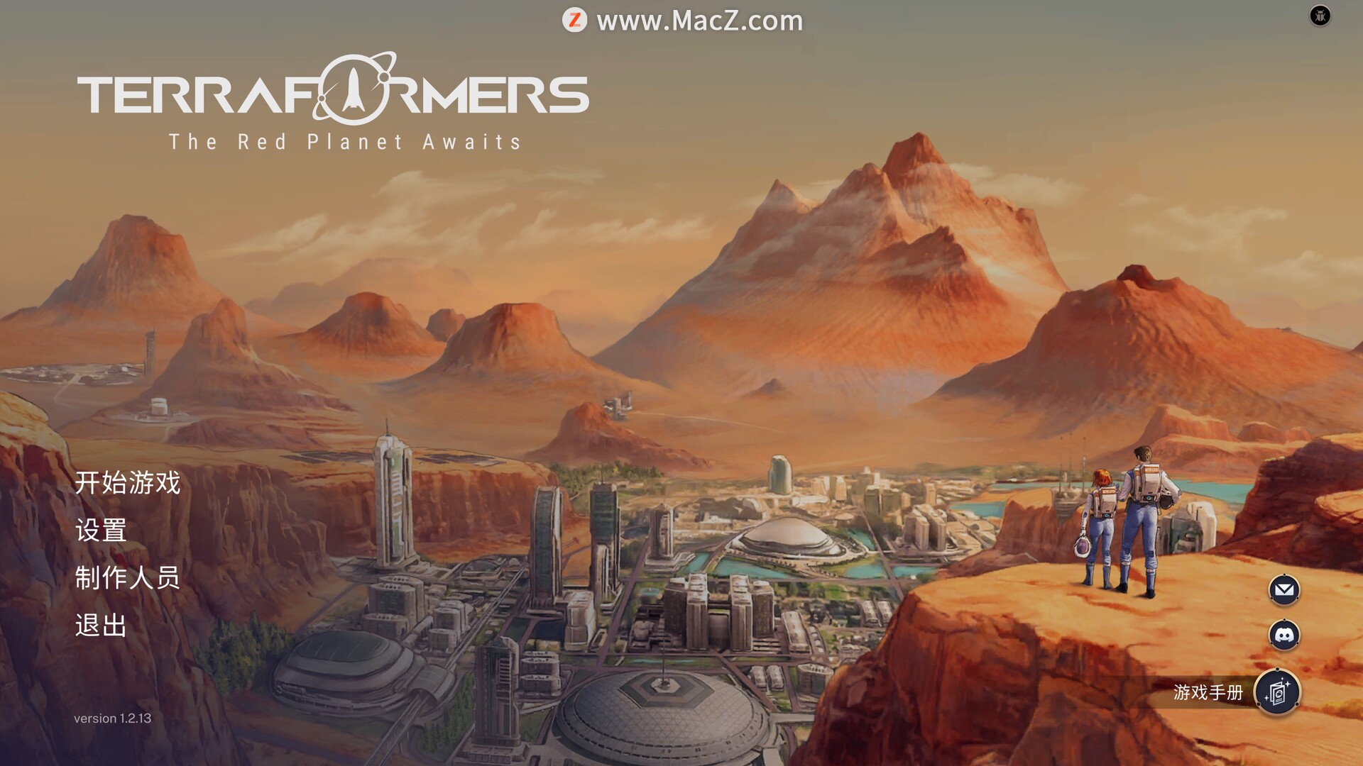 焕然异星Terraformers for Mac(建设经营模拟游戏)