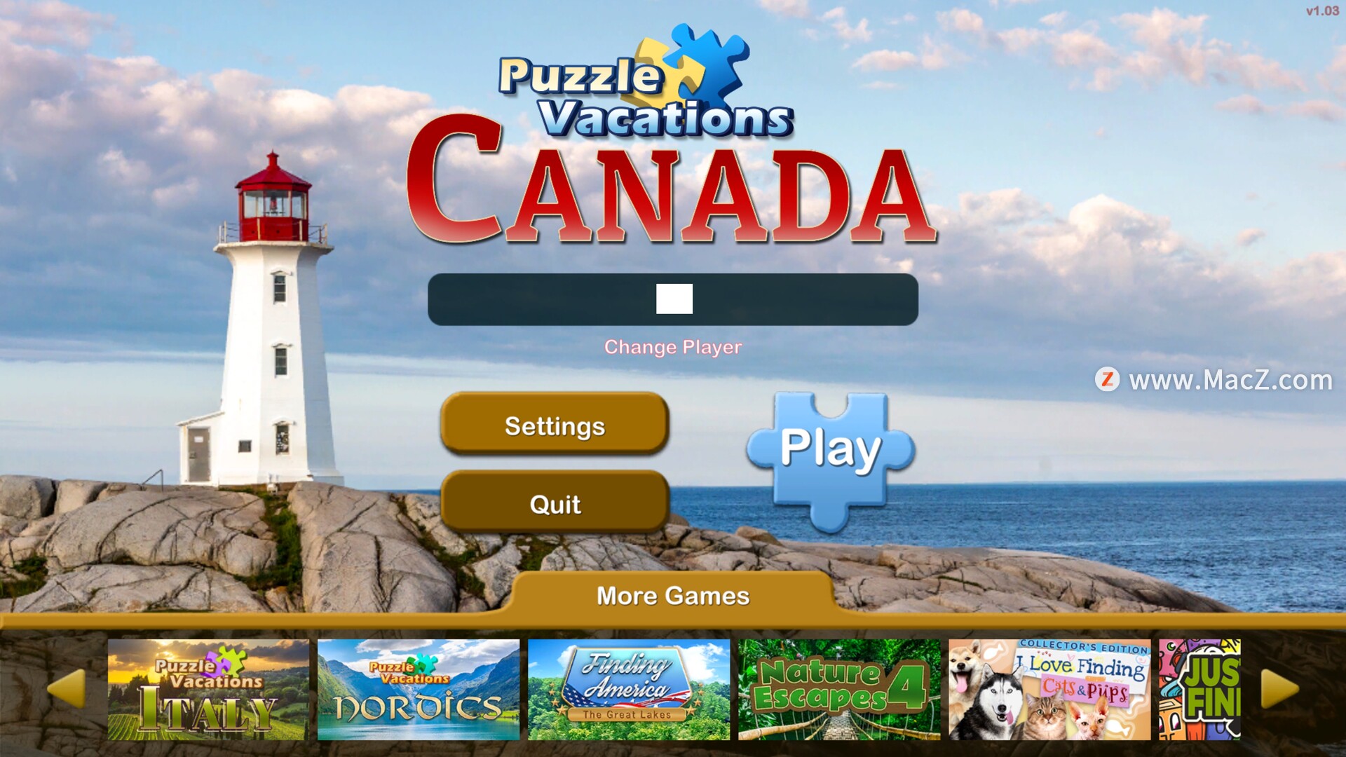 拼图假期：加拿大Puzzle Vacations Canada for mac(拼图游戏)