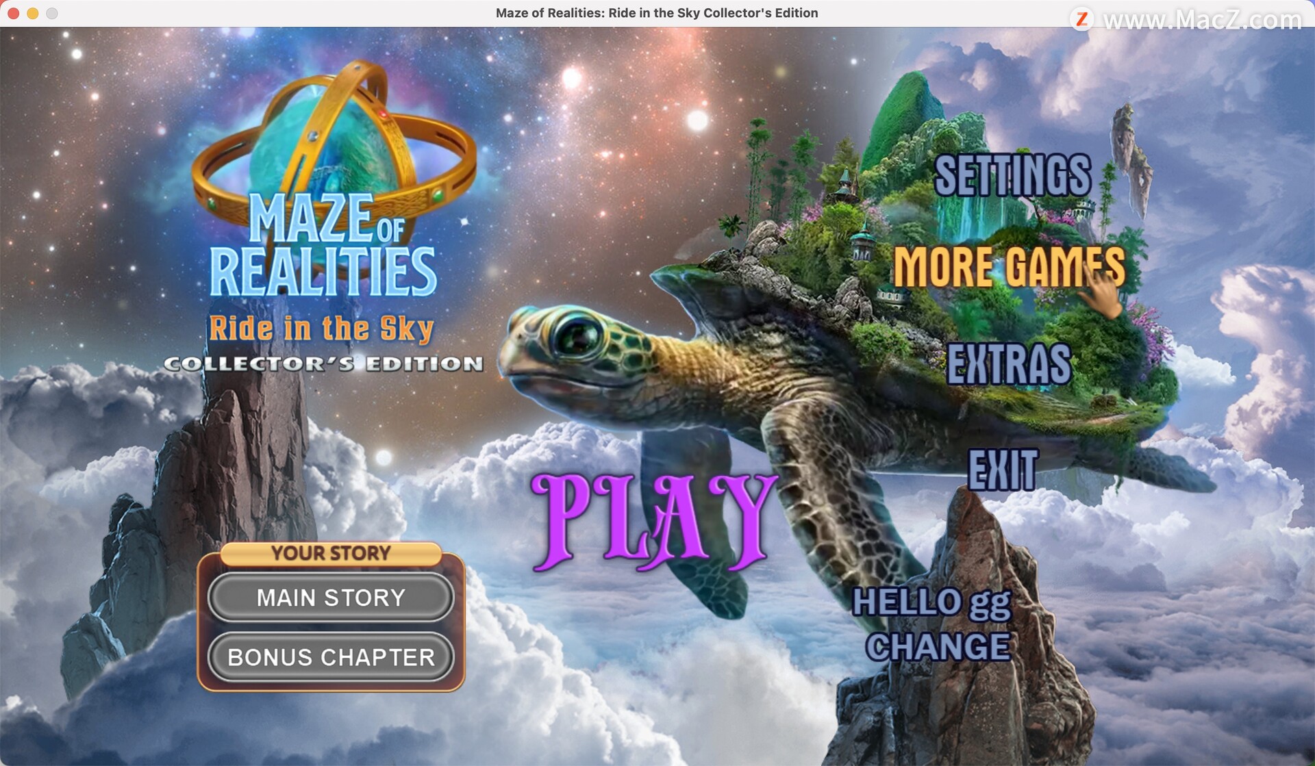 Maze of Realities: Ride in the Sky Collector‘s Edition mac(休闲解谜游戏)
