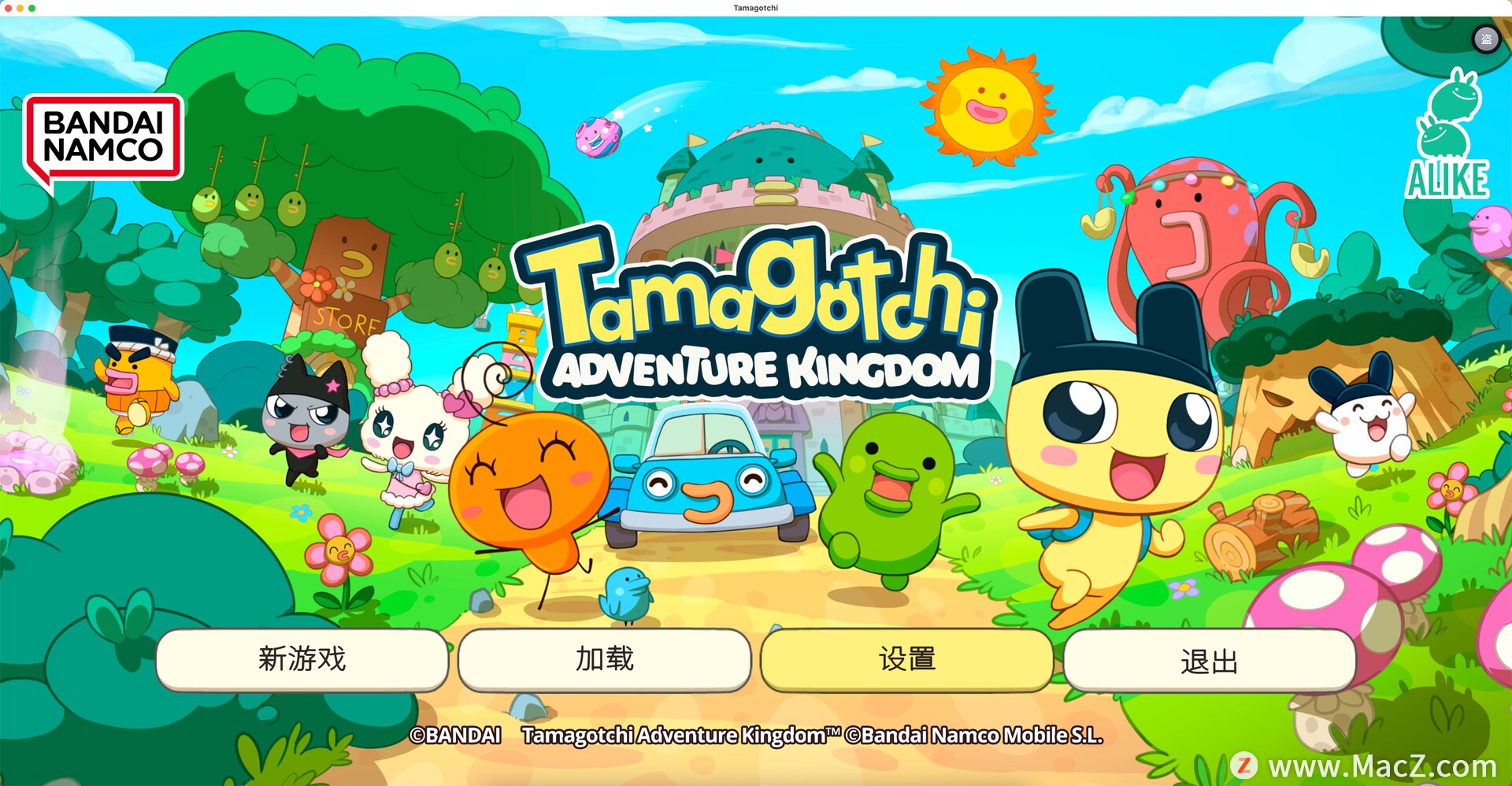 Tamagotchi Adventure Kingdom(拓麻歌子探险王国)for mac