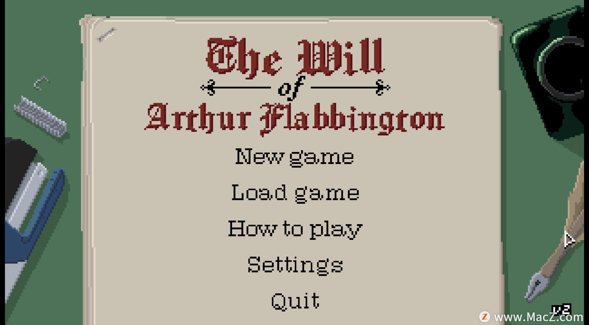 亚瑟·弗拉宾顿的遗嘱The Will of Arthur Flabbington for Mac(点击式喜剧冒险游戏)
