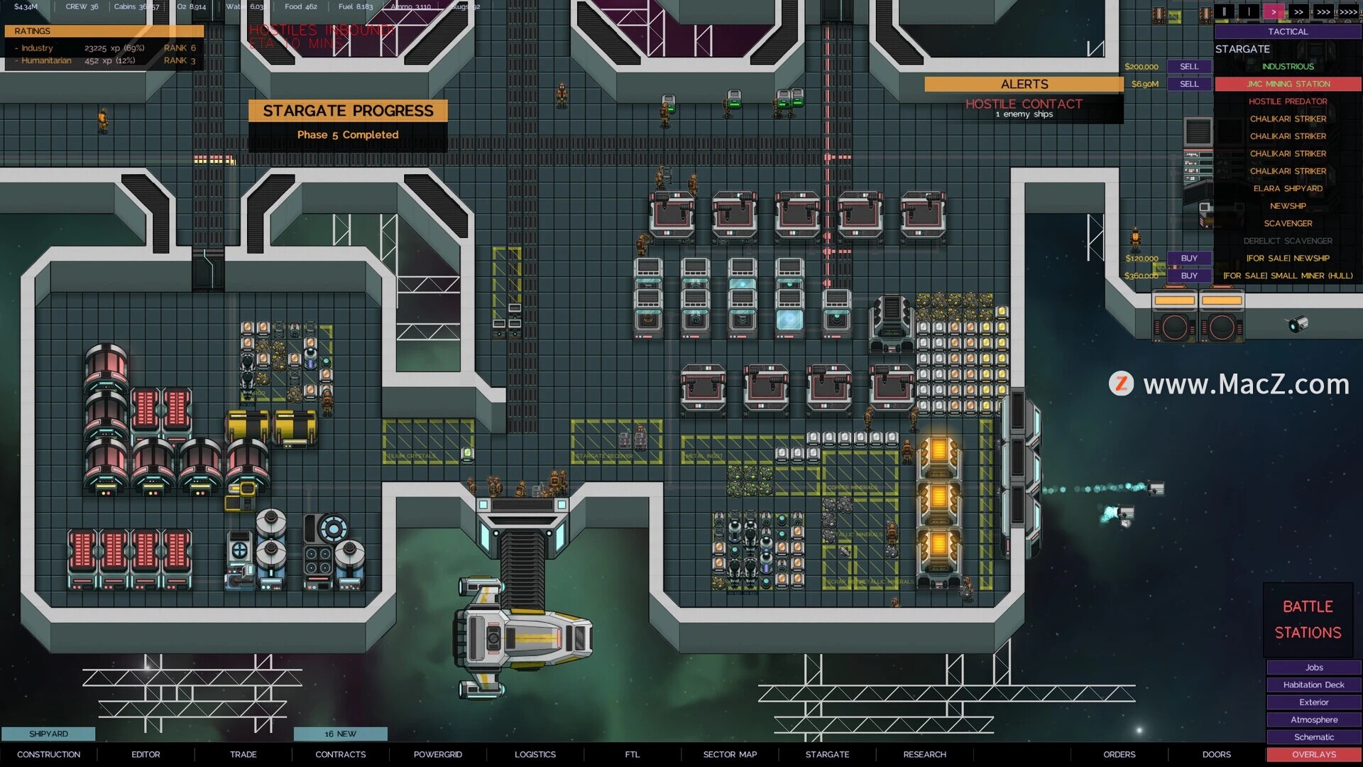 最后的星艦 The Last Starship for mac(模擬建設(shè)類游戲)