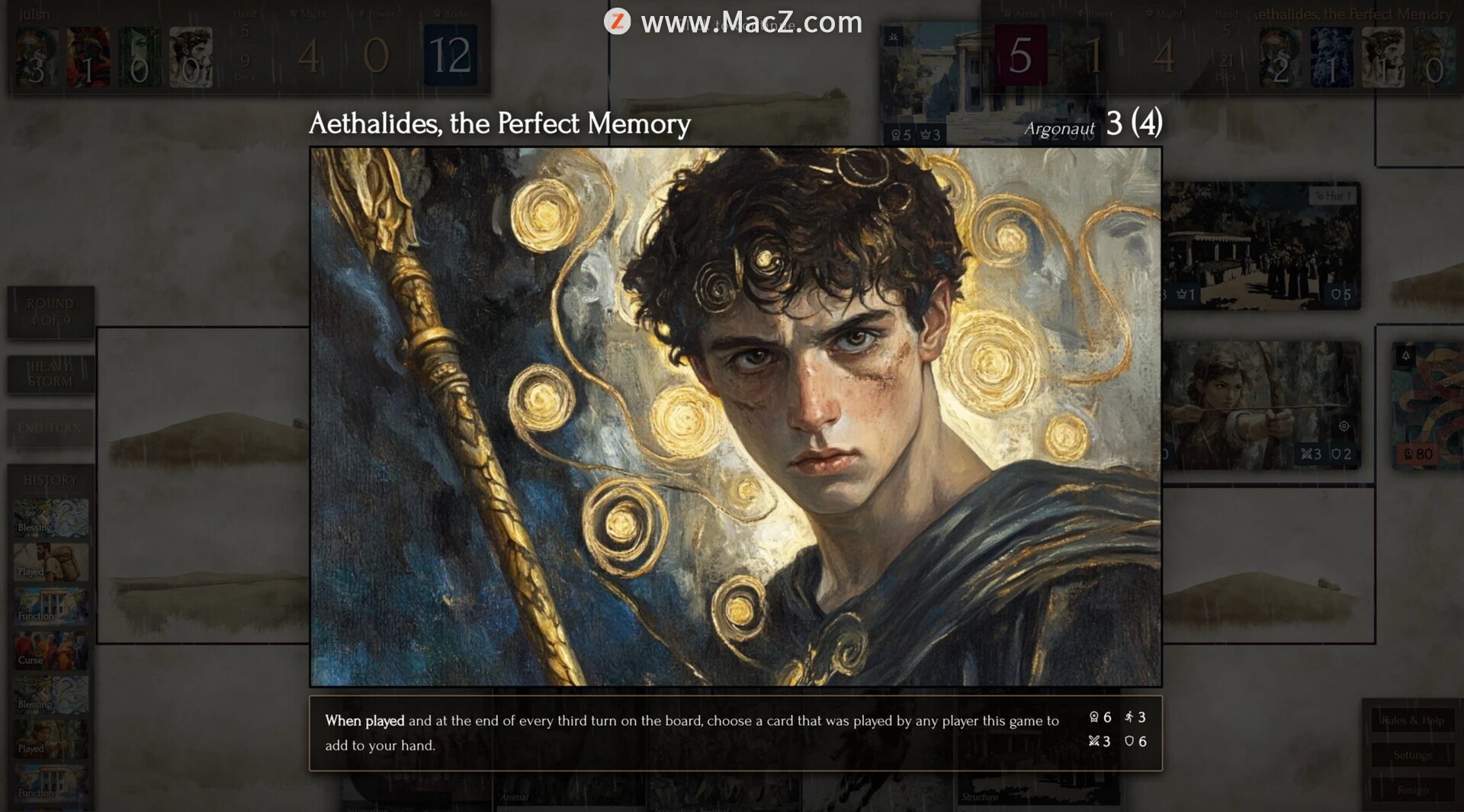 阿瑞提翁 Areteion for mac(策略卡牌游戏)